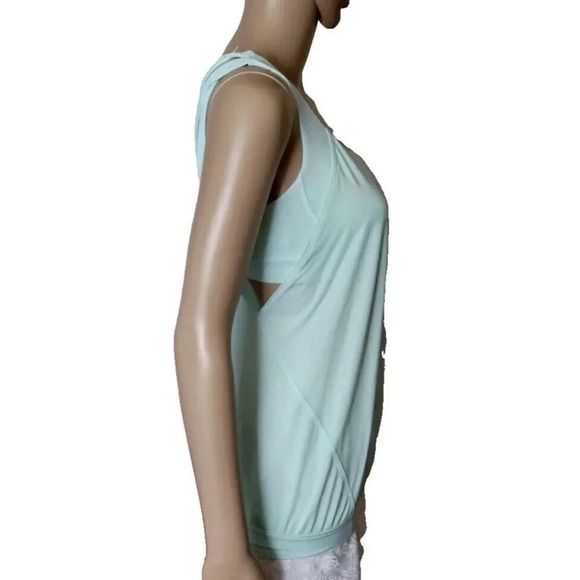 Lululemon Nouveau Limits Tank Top Sports Bra Sea Mist Size 4 - Picture 3 of 9